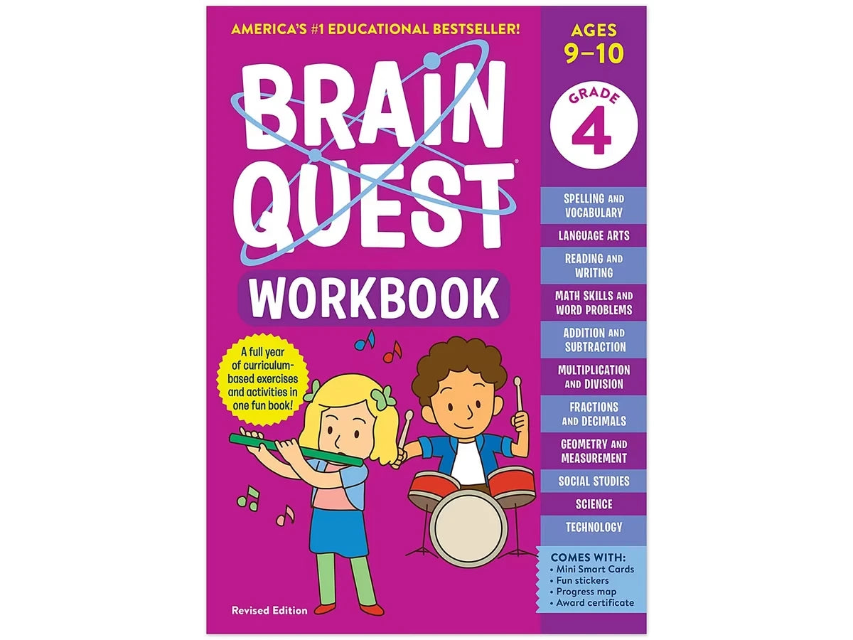 Brain Quest Workbook - Gr. 4 - US 8412