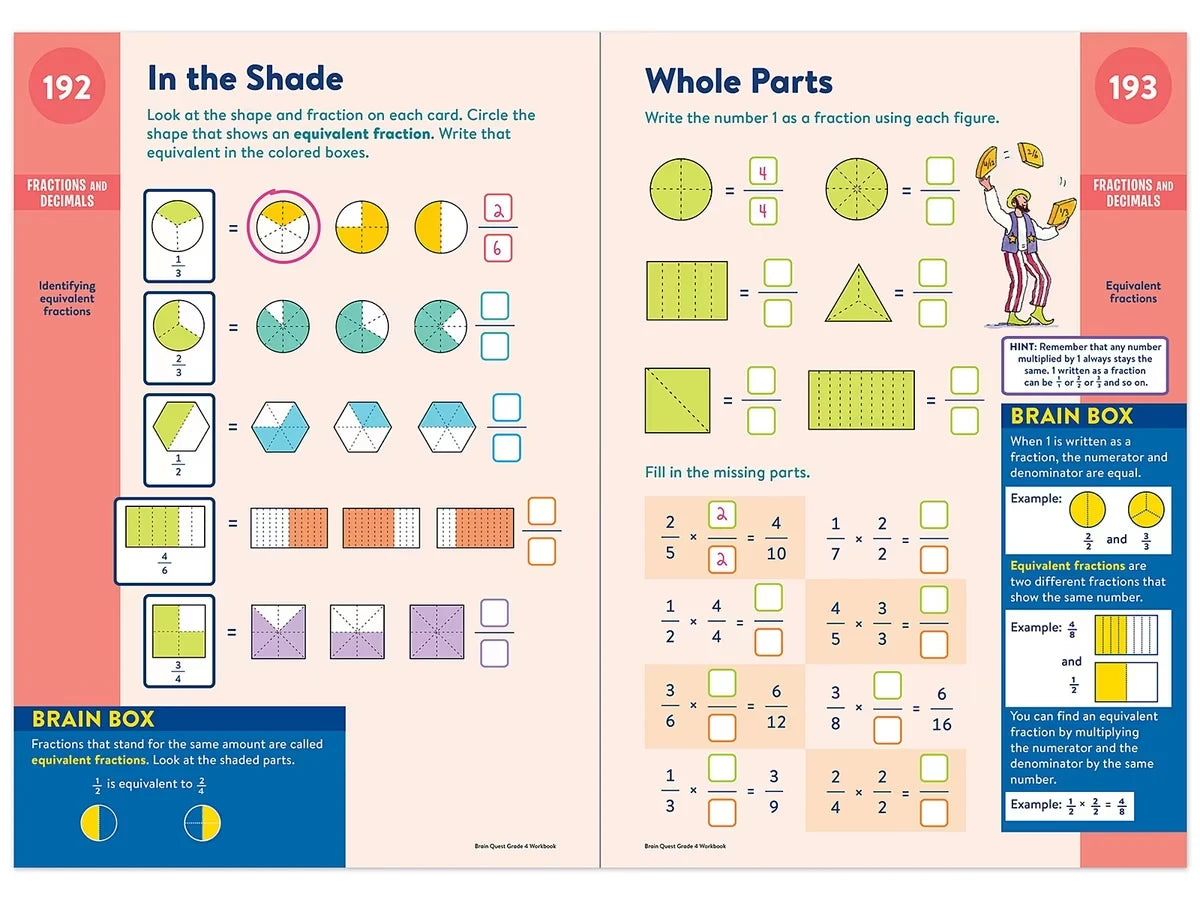 Brain Quest Workbook - Gr. 4 - US 8412