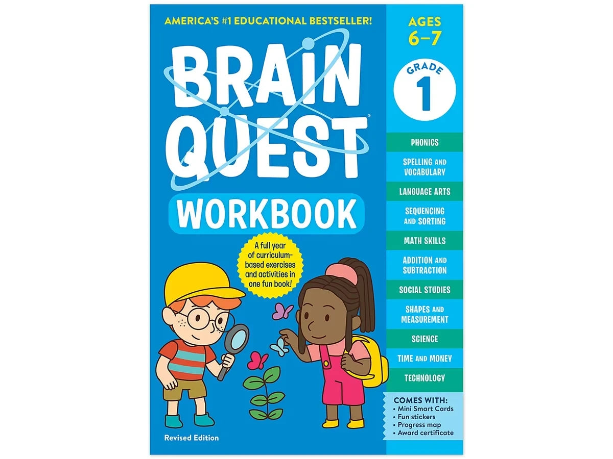 Brain Quest Workbook - Gr. 1 - US 7776
