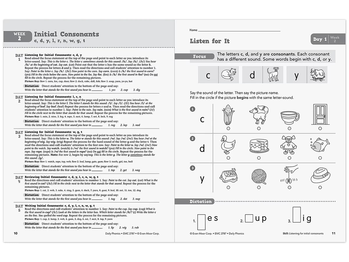 Daily Phonics Workbook - Gr. 1 - US 7583
