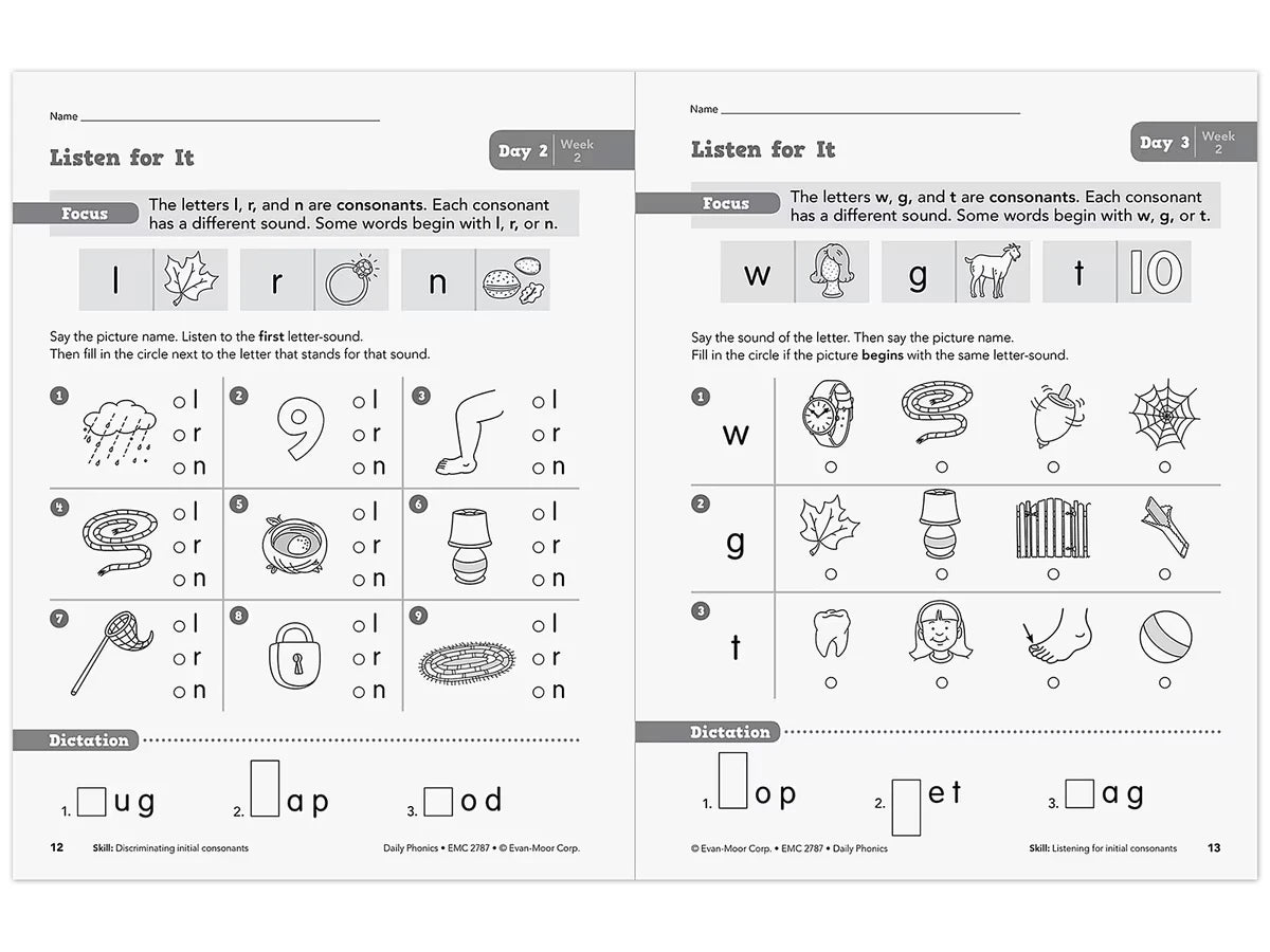 Daily Phonics Workbook - Gr. 1 - US 7583