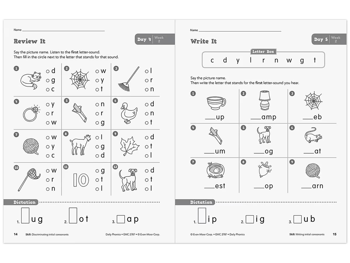 Daily Phonics Workbook - Gr. 1 - US 7583