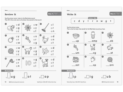 Daily Phonics Workbook - Gr. 1 - US 7583