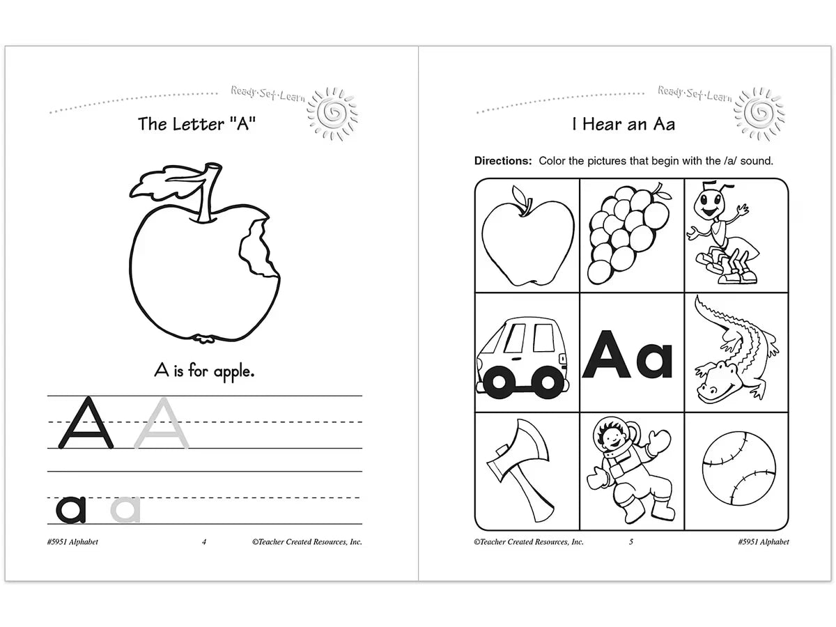 Alphabet Fun Workbook - US 2182