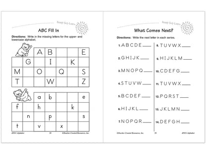 Alphabet Fun Workbook - US 2182