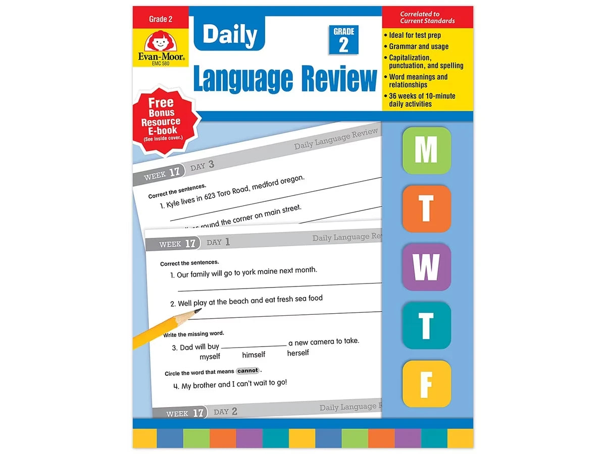 Daily Language Review Workbook - Gr. 2 - US 3002