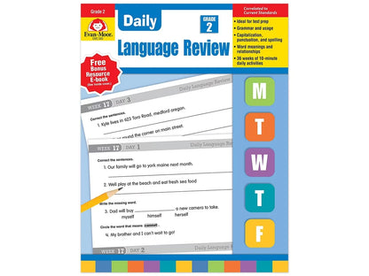 Daily Language Review Workbook - Gr. 2 - US 3002