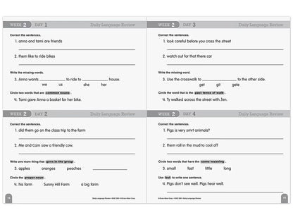 Daily Language Review Workbook - Gr. 2 - US 3002