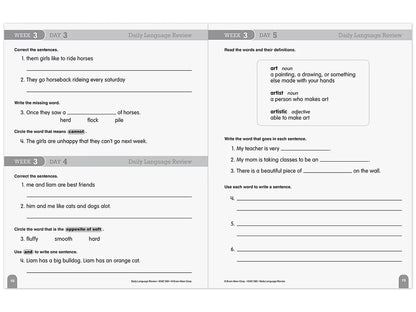 Daily Language Review Workbook - Gr. 2 - US 3002