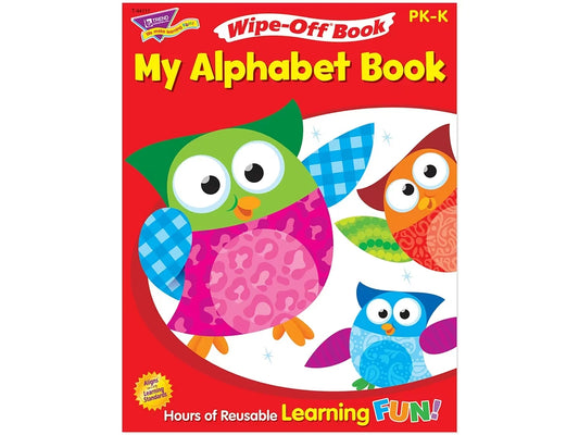 Owl-Stars!® Alphabet Write & Wipe Workbook - US 9044