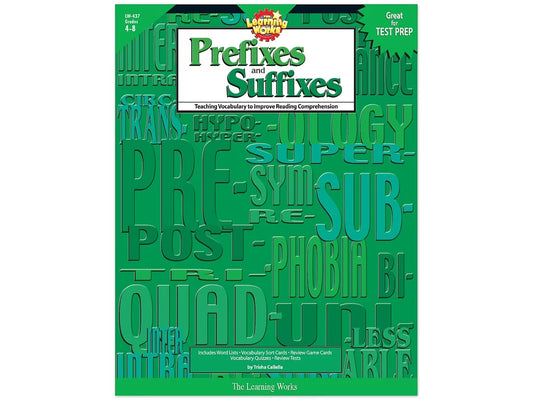 Prefixes & Suffixes Workbook - US 5422