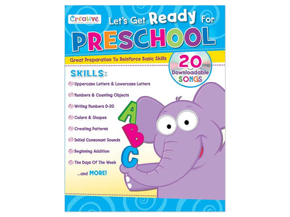 Let’s Get Ready for Preschool Workbook - US 6442