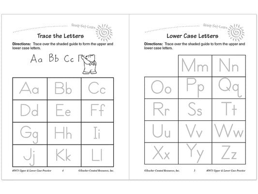 Letter Practice Workbook - US 9418