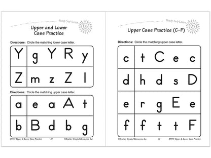 Letter Practice Workbook - US 9418