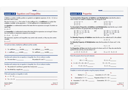 Spectrum® Algebra Workbook - US 2260