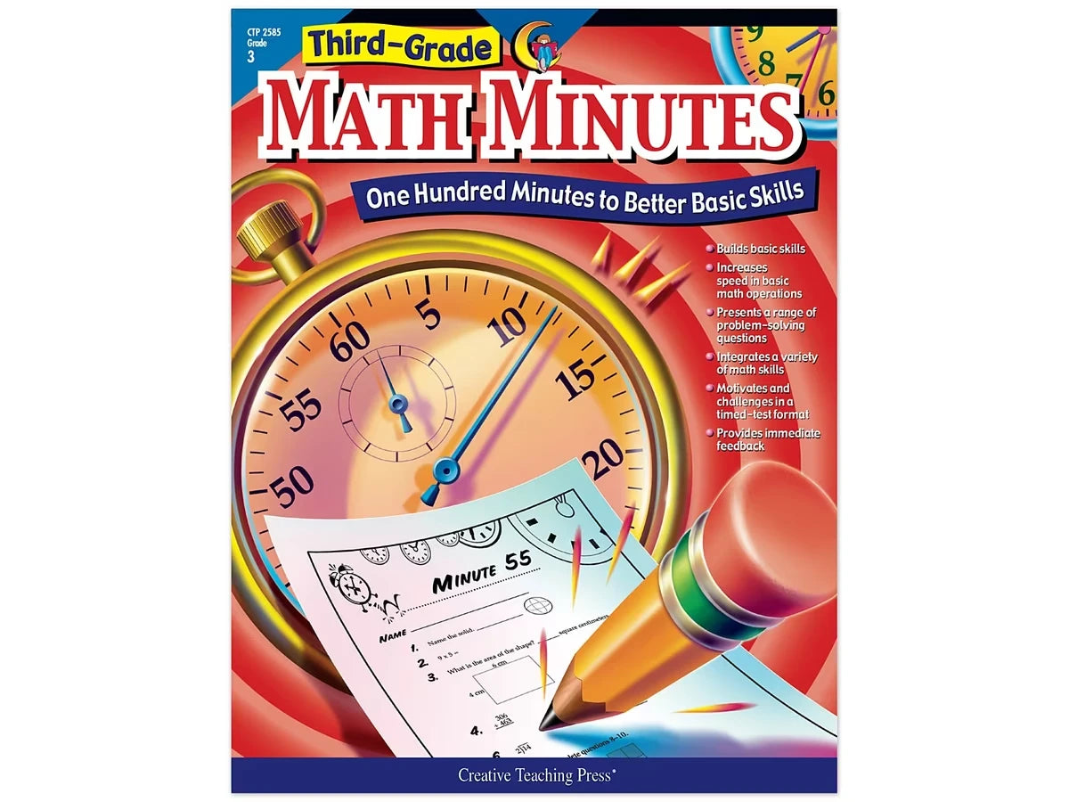 Math Minutes Workbook - Gr. 3 - US 6803