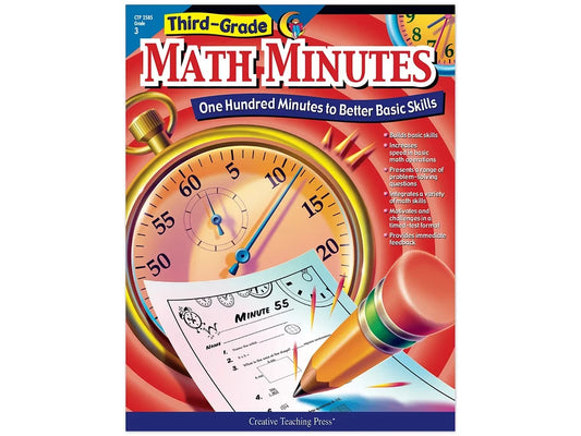 Math Minutes Workbook - Gr. 3 - US 6803