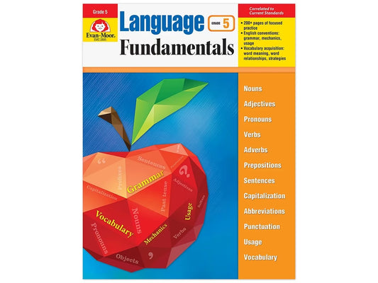 Language Fundamentals Activities Workbook - Gr. 5 - US 8236