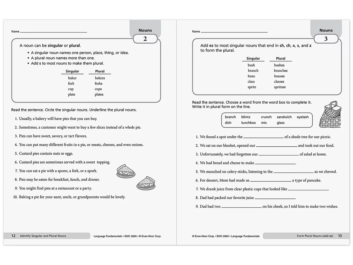 Language Fundamentals Activities Workbook - Gr. 5 - US 8236