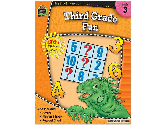 Third-Grade Fun Workbook - US 7012