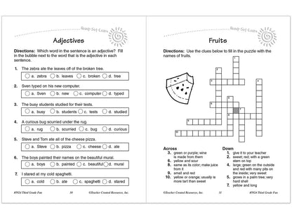 Third-Grade Fun Workbook - US 7012