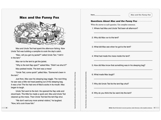 Read & Understand with Leveled Texts Workbook - Gr. 2 - US 2016