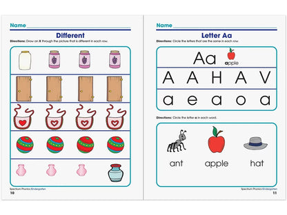 Spectrum® Phonics Workbook - Kindergarten - US 6984