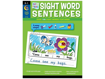 Sight-Word Sentences Workbook - US 5101