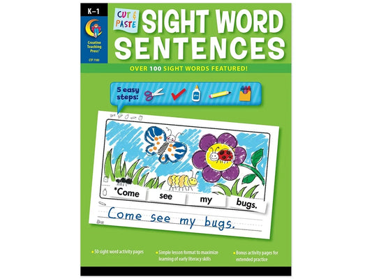 Sight-Word Sentences Workbook - US 5101