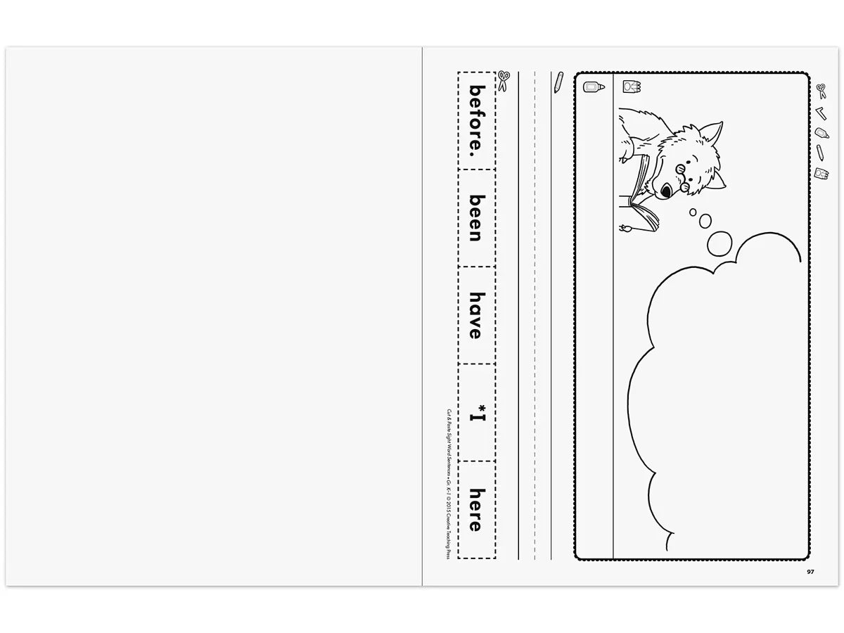 Sight-Word Sentences Workbook - US 5101