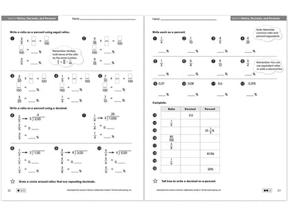 Mathematics Workbook - Gr. 6 - US 9448