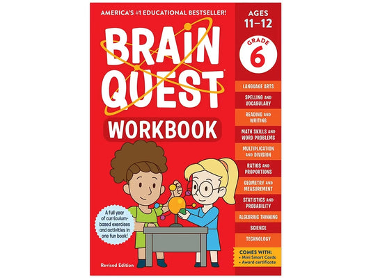 Brain Quest Workbook - Gr. 6 - US 6343