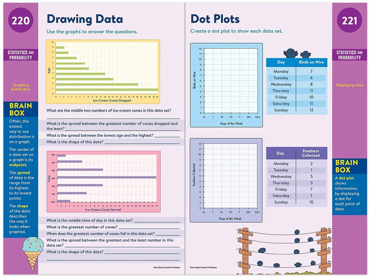 Brain Quest Workbook - Gr. 6 - US 6343