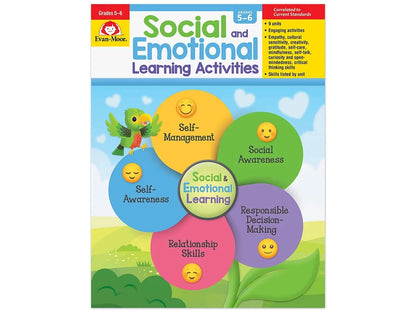 Social and Emotional Learning Activity Workbook - Gr. 5-6 - US 5686