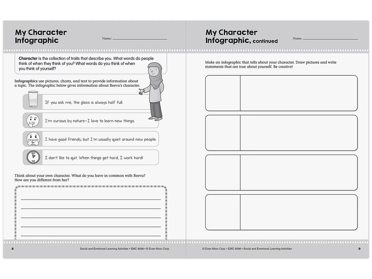 Social and Emotional Learning Activity Workbook - Gr. 5-6 - US 5686