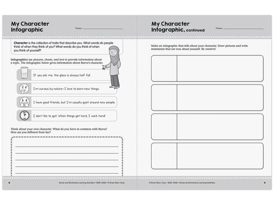 Social and Emotional Learning Activity Workbook - Gr. 5-6 - US 5686