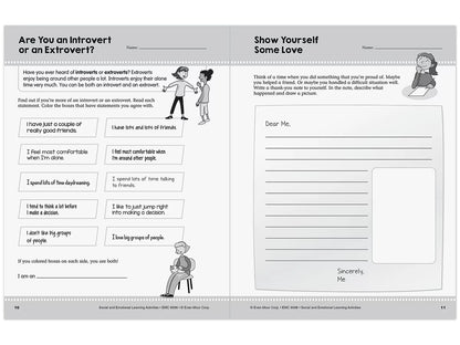 Social and Emotional Learning Activity Workbook - Gr. 5-6 - US 5686
