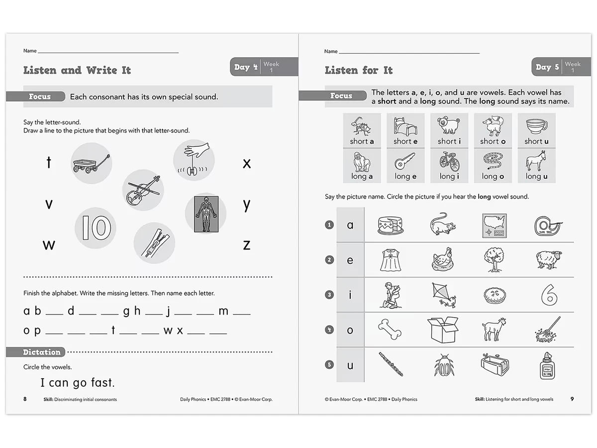 Daily Phonics Workbook - Gr. 2 - US 4874