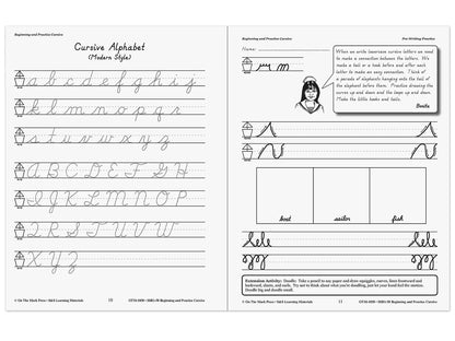 Beginning Cursive Workbook - US 1955