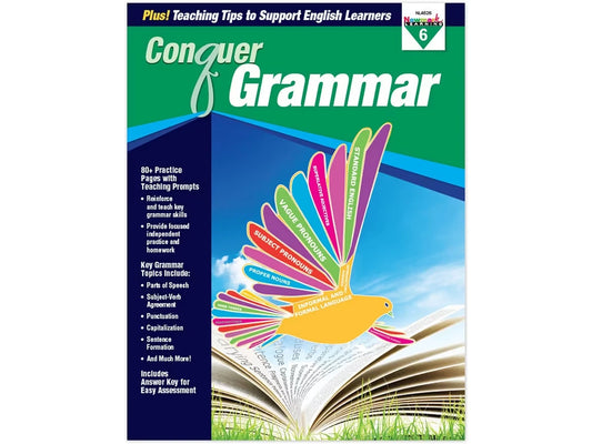 Conquer Grammar Workbook - US 5242