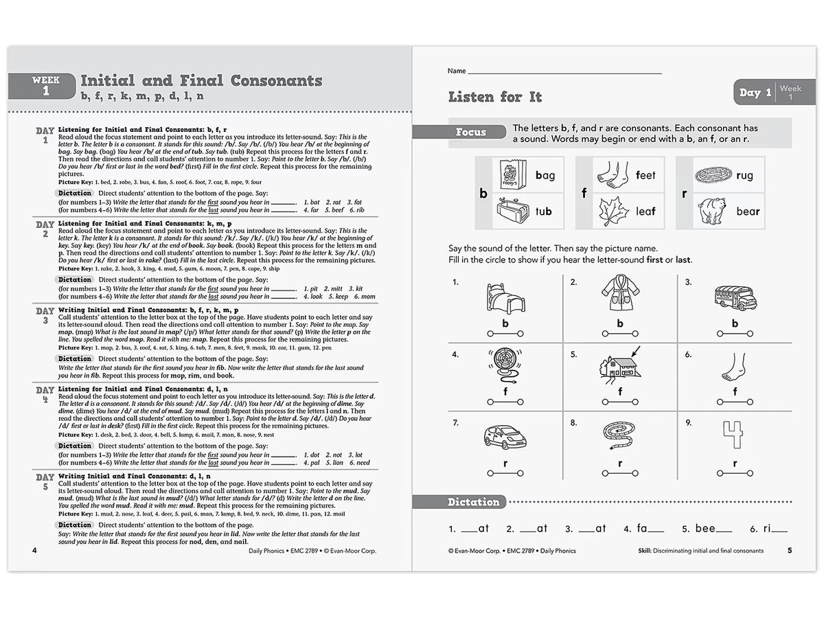 Daily Phonics Workbook - Gr. 3 - US 2235