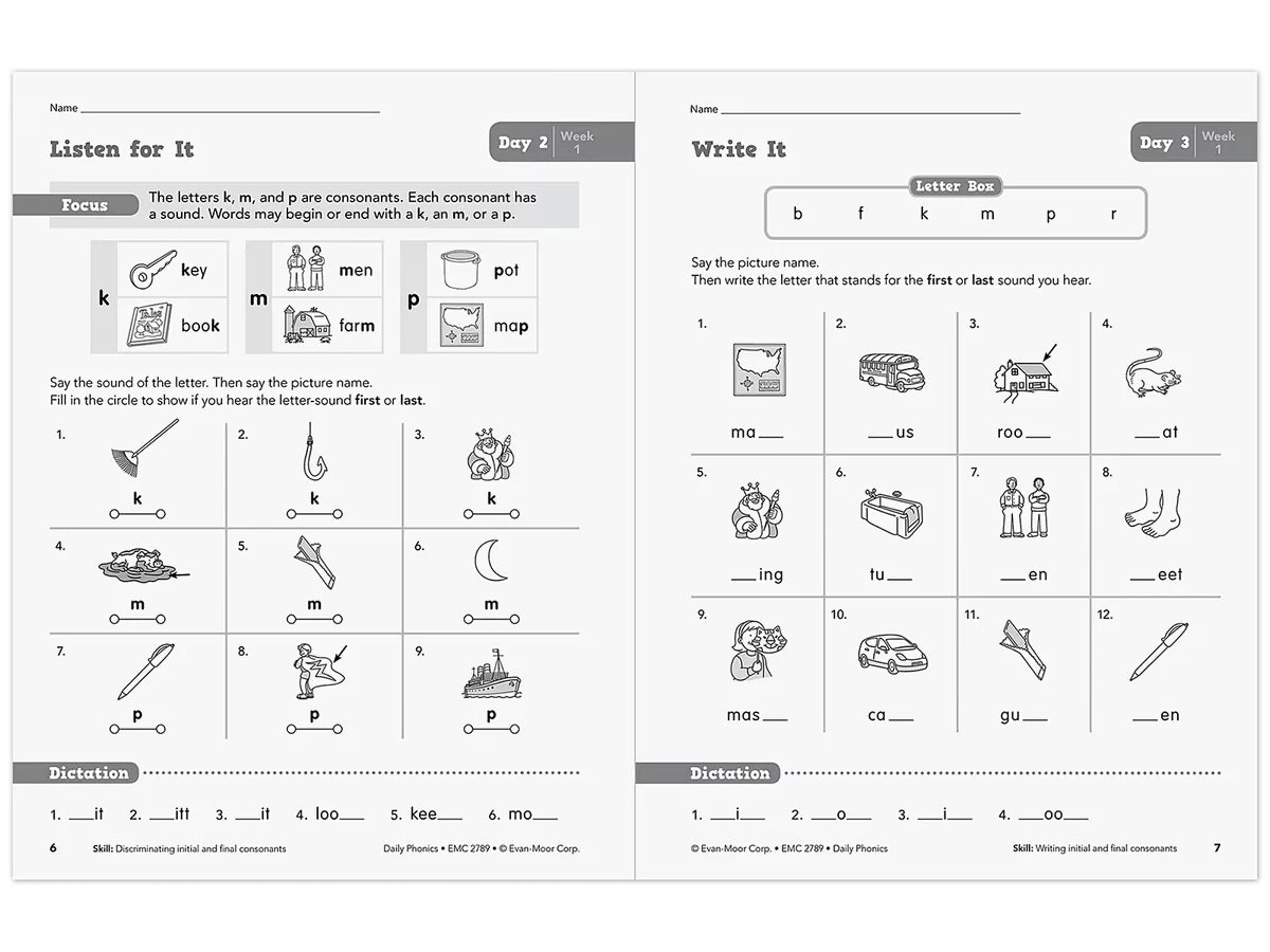 Daily Phonics Workbook - Gr. 3 - US 2235