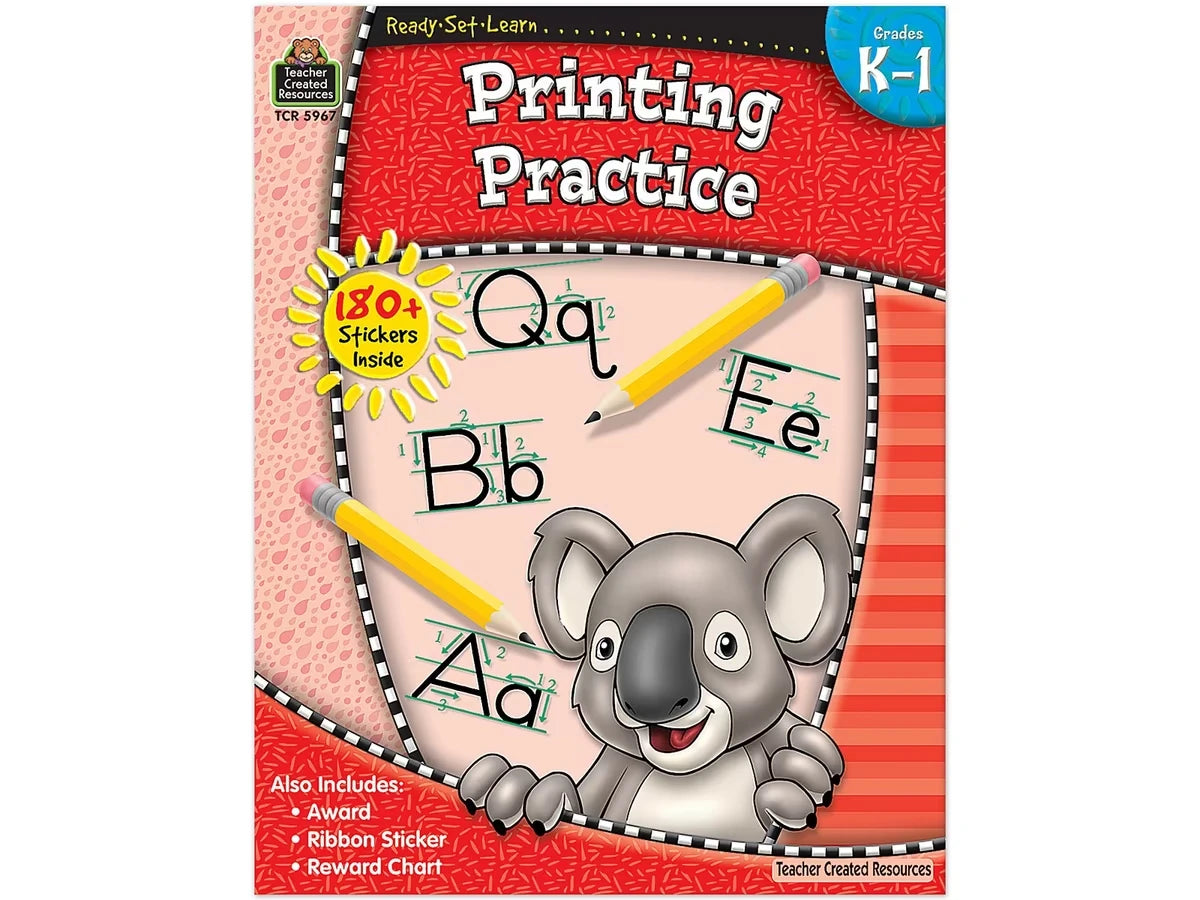 Printing Practice Workbook - US 4594