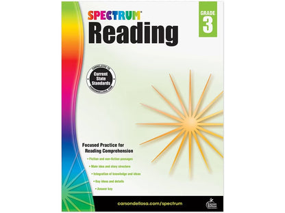 Spectrum® Reading Workbook - Gr. 3 - US 6537