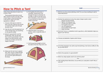 Spectrum® Reading Workbook - Gr. 3 - US 6537