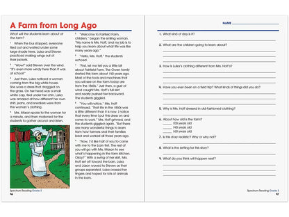 Spectrum® Reading Workbook - Gr. 3 - US 6537