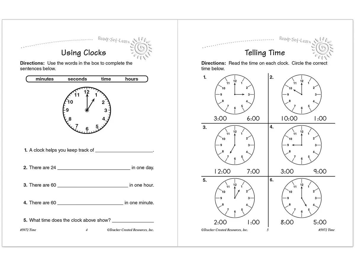 Time Workbook - US 4915