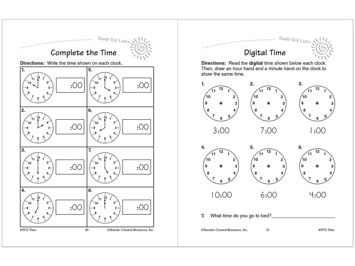 Time Workbook - US 4915