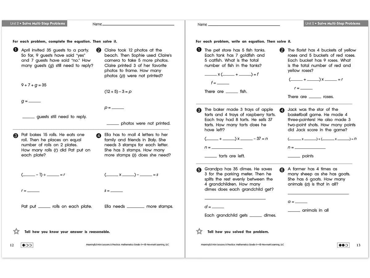 Mathematics Workbook - Gr. 4 - US 6916