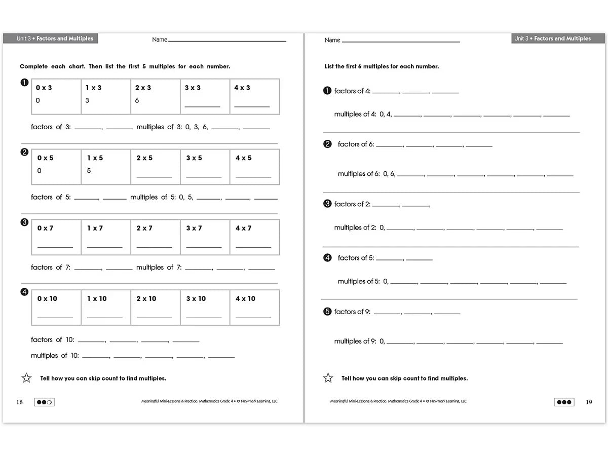 Mathematics Workbook - Gr. 4 - US 6916